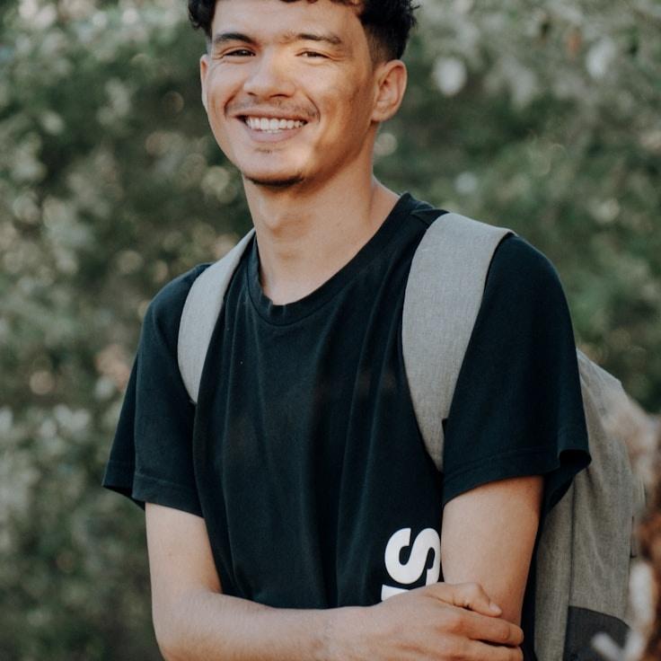 Portrait of Mira Santos, group coordinator and fusion cooking expert